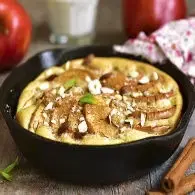 Tarte aux Pommes à la Crème de Noisette
