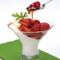 Pannacotta aux Fraises